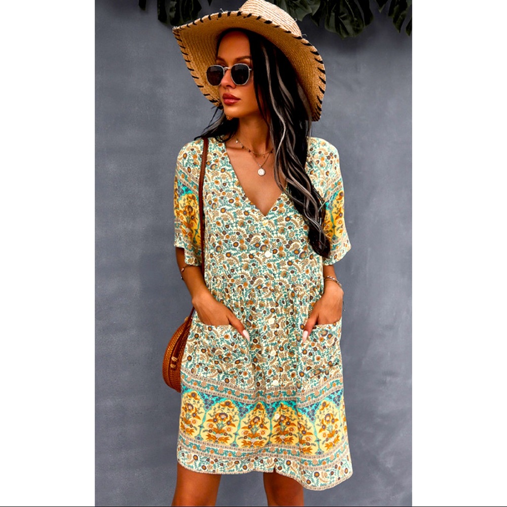 Boho Dress. See more at GabbyandGrace.com